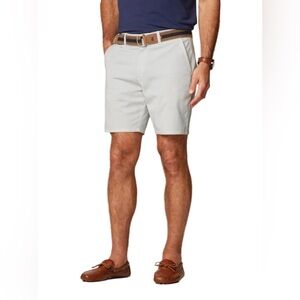 Johnnie-O Khaki Golf Shorts Men’s Size 34 Chino Flat Front Outdoor Casual